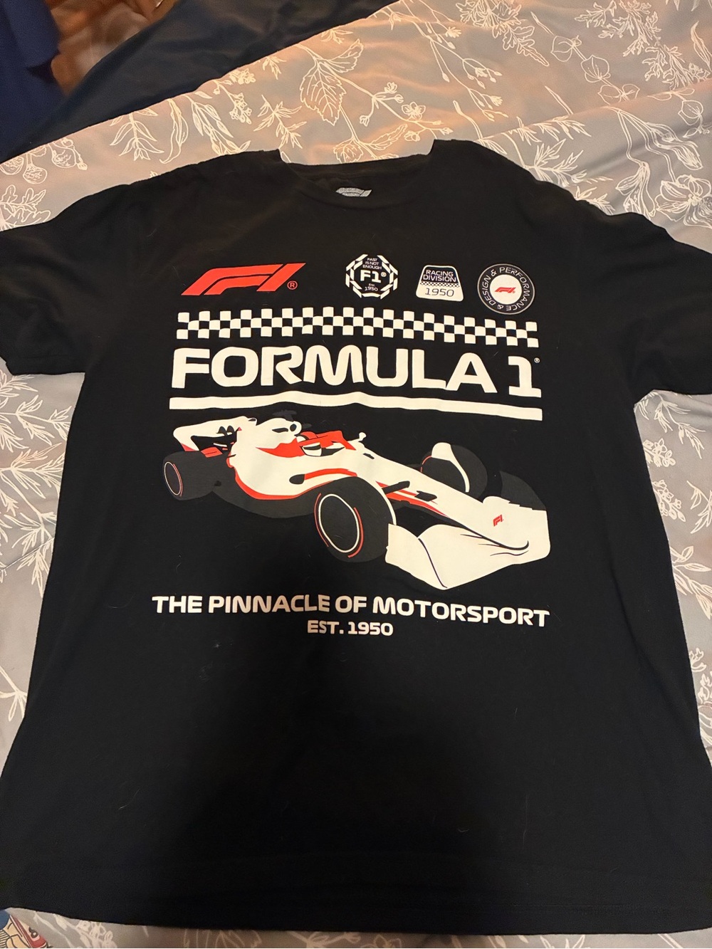 Official Formula 1 F1 T-Shirt Men's L - Pinnacle of Motorsport - Hybrid Apparel